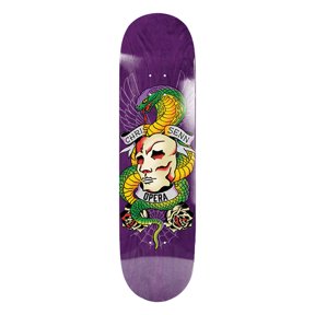 Opera Senn Guest SS Day Skateboard Deck - 8.75" Purple (Deck Only)