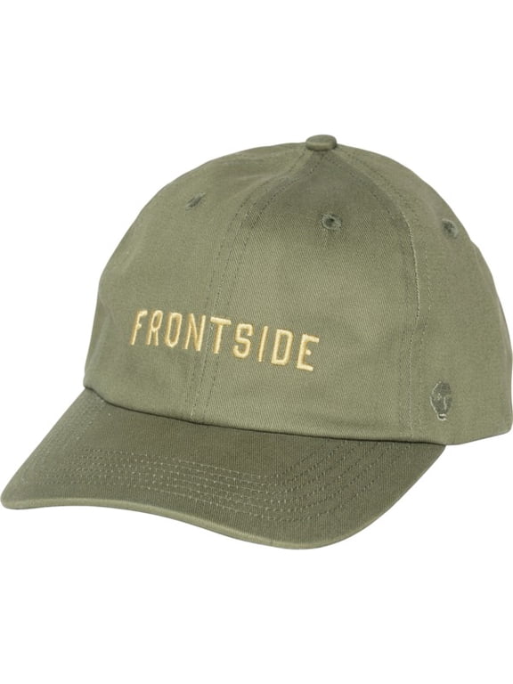 Skateboards Frontside / Backside Olive Hat - Adjustable