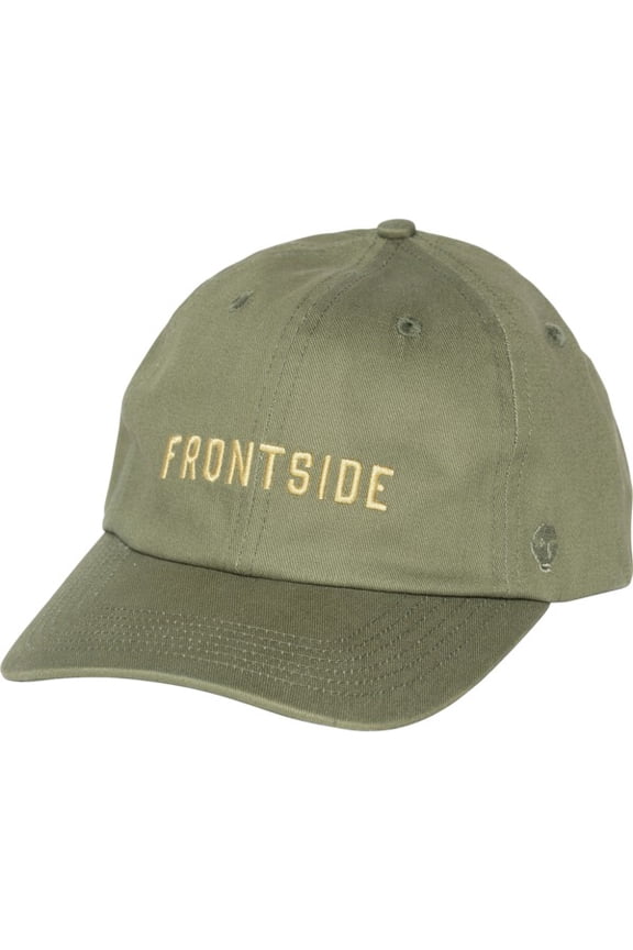Skateboards Frontside / Backside Olive Hat - Adjustable