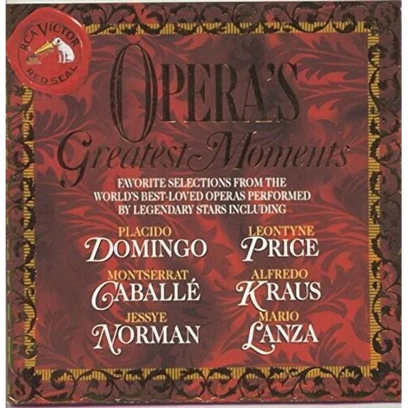 Opera's Greatest Moments Audio CD and Assorted Music Collection  Very Good - Sold by gmusic