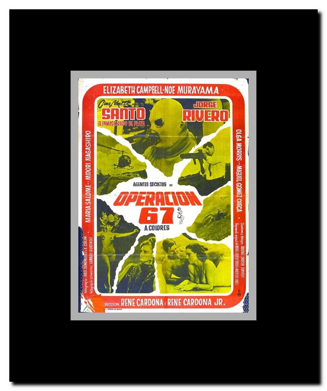 Operacion 67 Framed Movie Poster