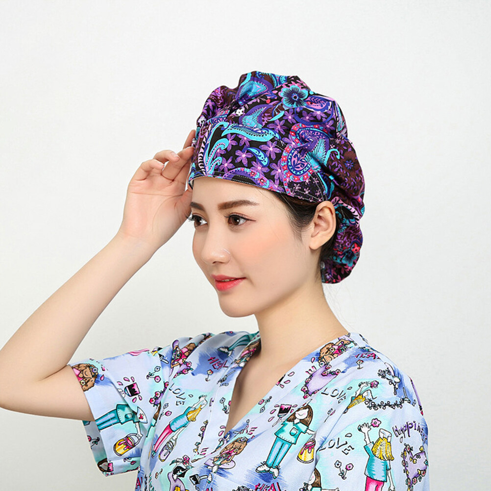 operating-room-cap-printed-working-hat-cotton-operating-room-nurse-hat