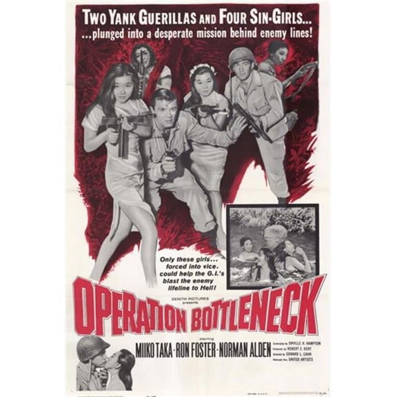 Operation Bottleneck Movie Poster - 11 x 17 in.