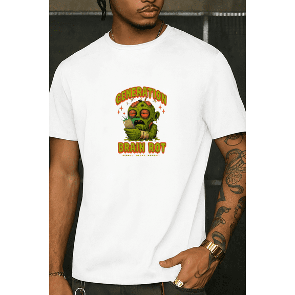 Operation Brain Bot Funny Retro Robot Sci-Fi Cartoon Unisex T-Shirt up to size 5XL