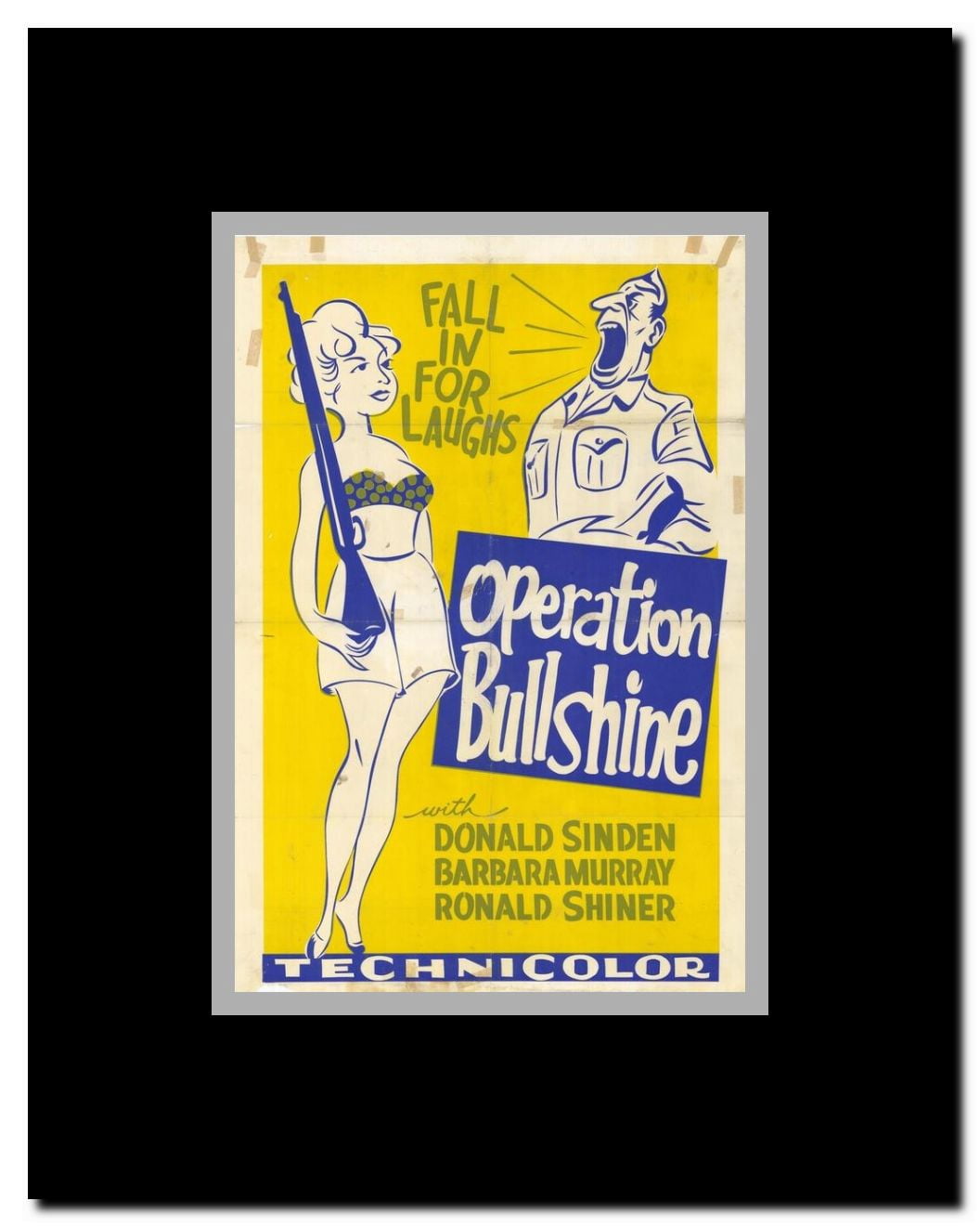 Operation Bullshine Framed Movie Poster