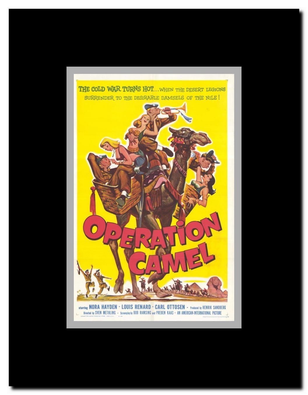 Operation Camel Framed Movie Poster
