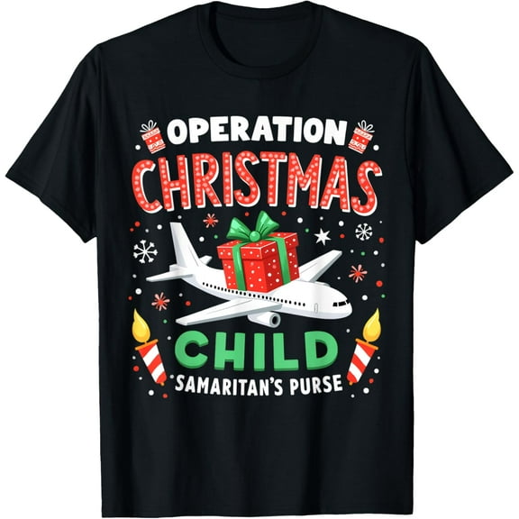 Operation Christmas Child Funny Family Matching Xmas T-Shirt