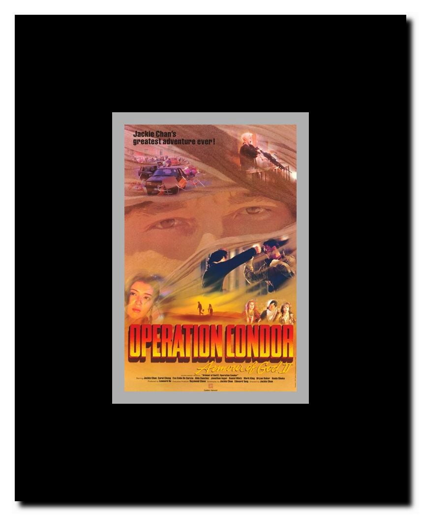 Operation Condor Framed Movie Poster