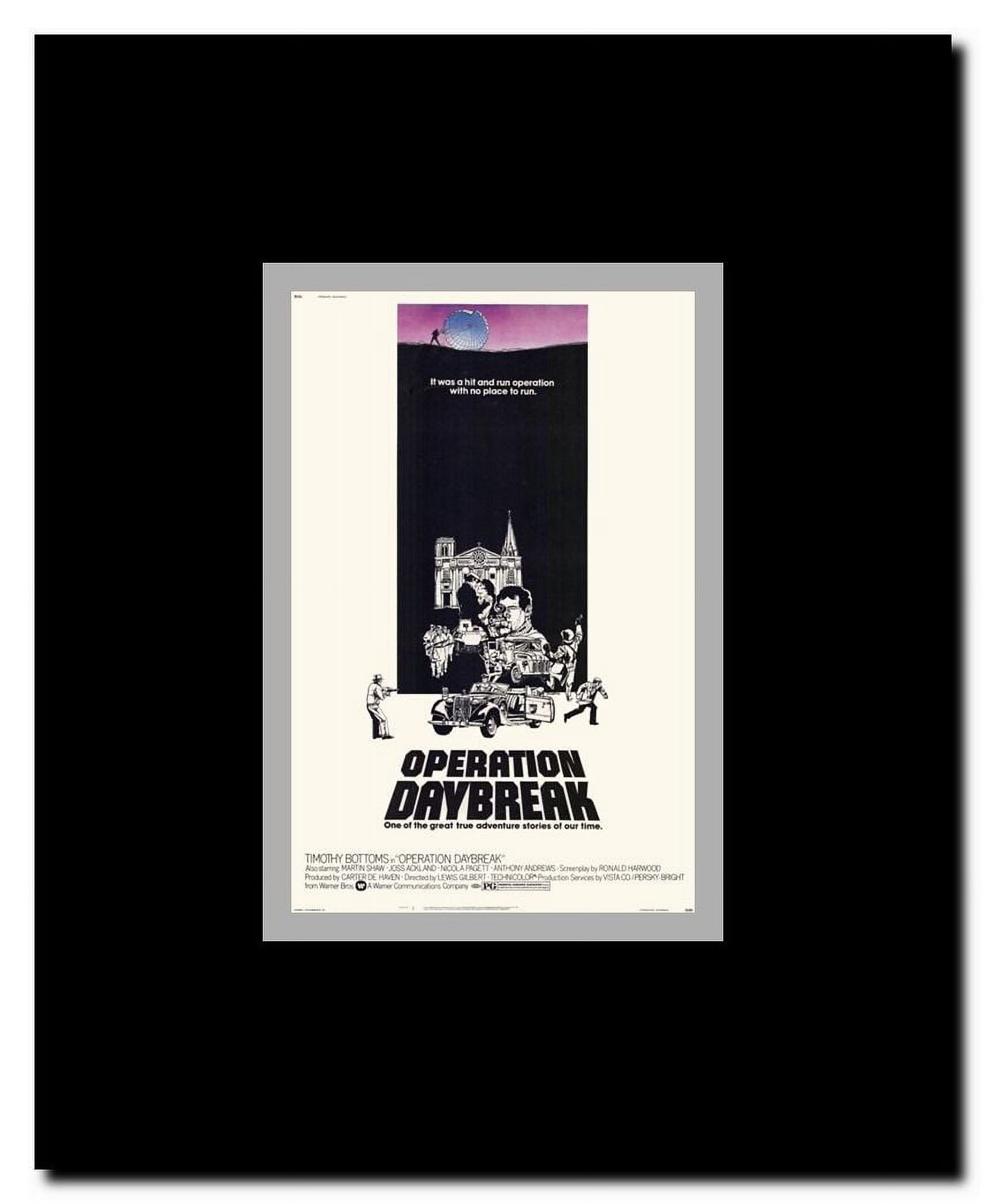 Operation Daybreak Framed Movie Poster