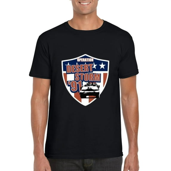 Operation Desert Storm 91 Military Gulf War Veteran USA T-Shirt, for men & women, up to size 5XL
