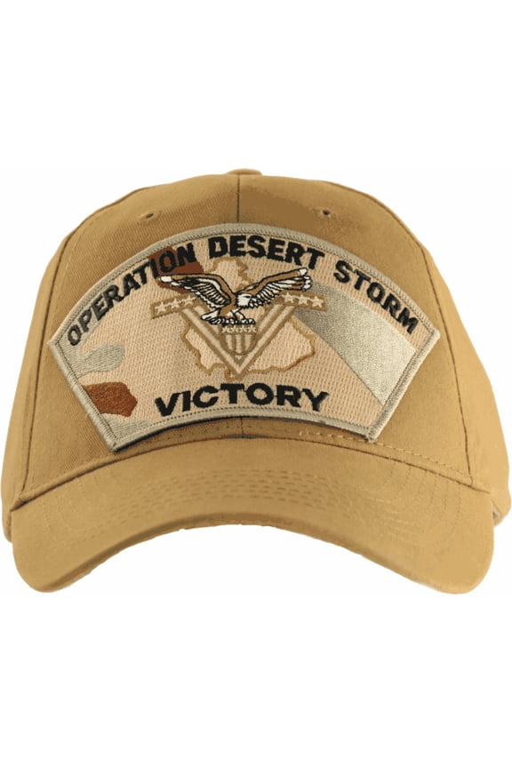 Operation Desert Storm Veteran' Coyote Brown Ball Cap