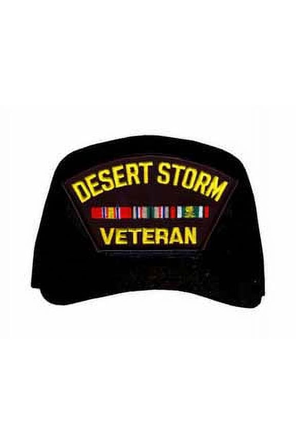 Operation Desert Storm Veteran with Ribbons Ball Cap