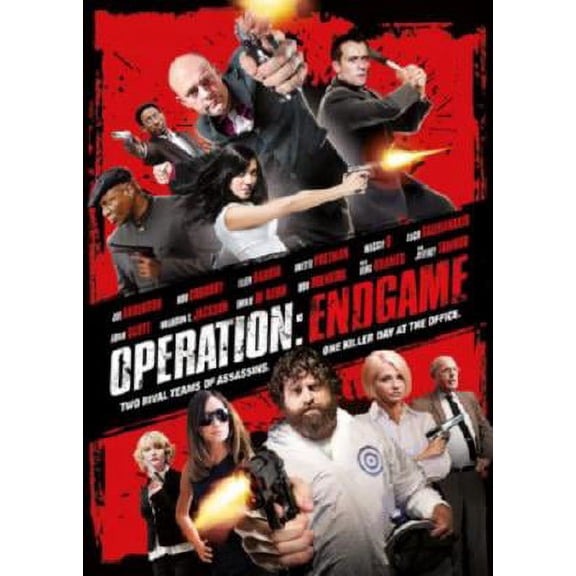 Operation Endgame Movie poster 12x16 Print on Metal Sign 12in x 16in Square Adults AB Posters