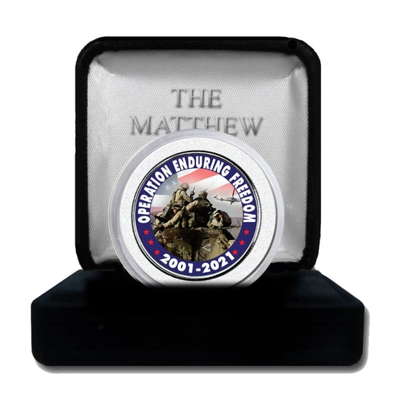 Operation Enduring Freedom Collectable coin