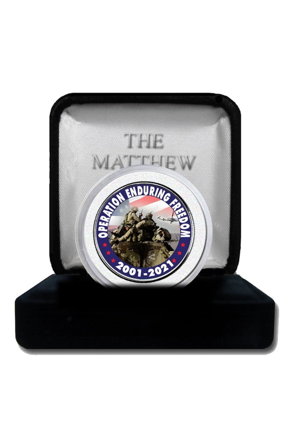 Operation Enduring Freedom Collectable coin