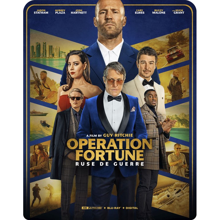 Lionsgate Operation Fortune 4K + Blu-ray + Digital - Walmart.com