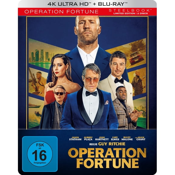 Operation Fortune - Limitiertes Steelbook (4K Ultra HD) (+ Blu-ray) (4K Ultra HD)