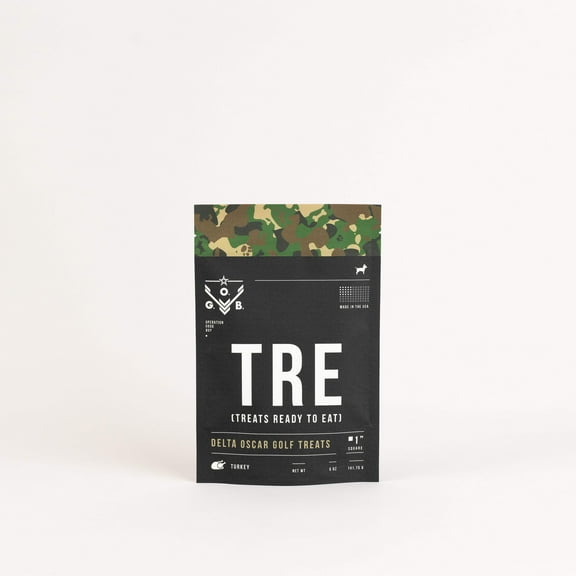 Operation Good Boy TRE: Delta Oscar Golf Turkey Treats for Dogs, 5 oz Bag