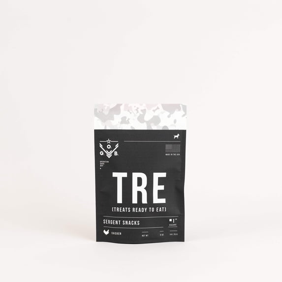 Operation Good Boy TRE: Sergeant Snacks, Chicken Jerky Squares for Dogs, 5 Ounce