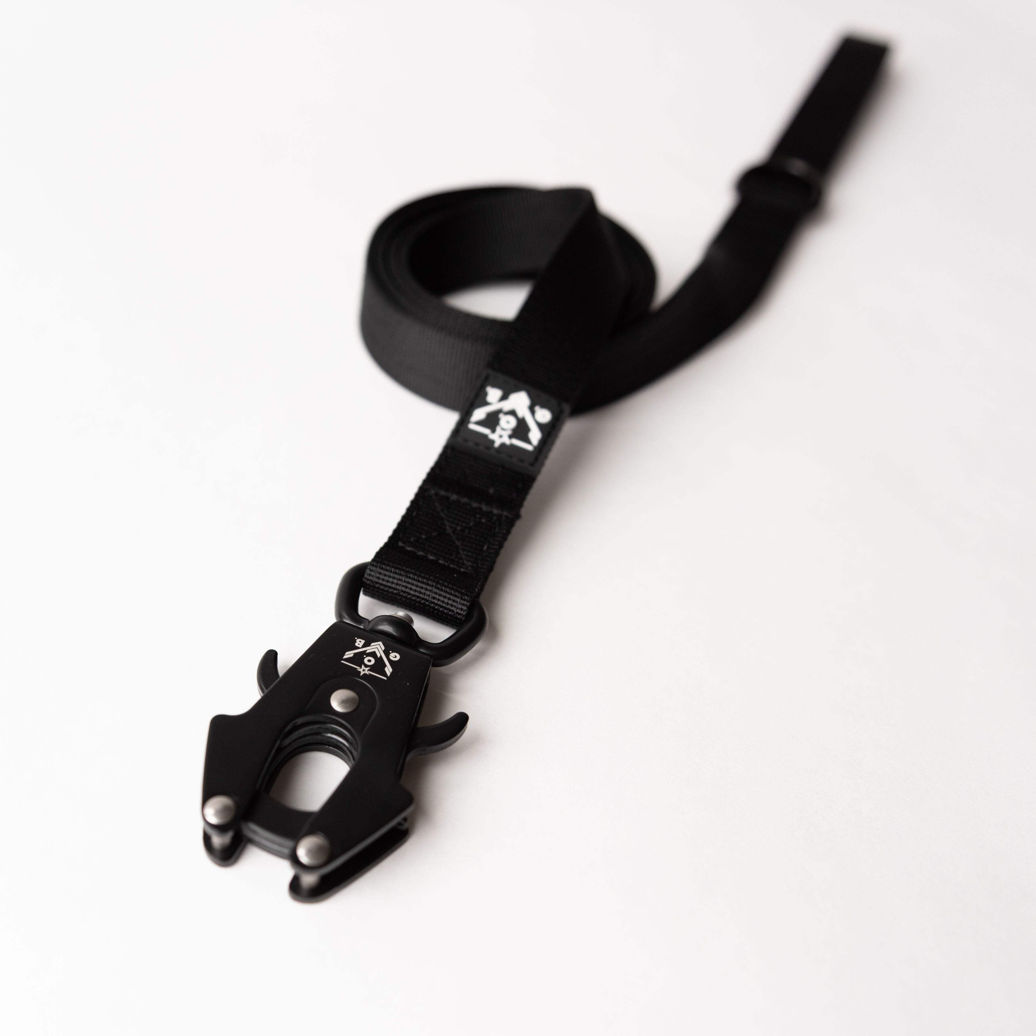 Operation Good Boy Tactical Dog Leash for Large and Medium Dogs, Nylon, Black