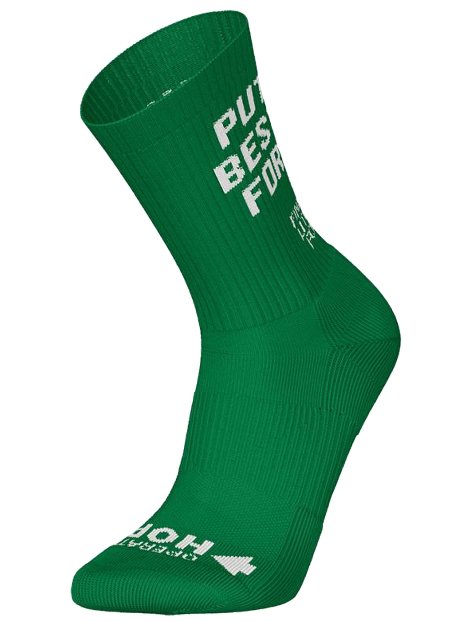 Operation HOPE Unisex Strategic Cushion Arch Support Crew Sock, One Pair