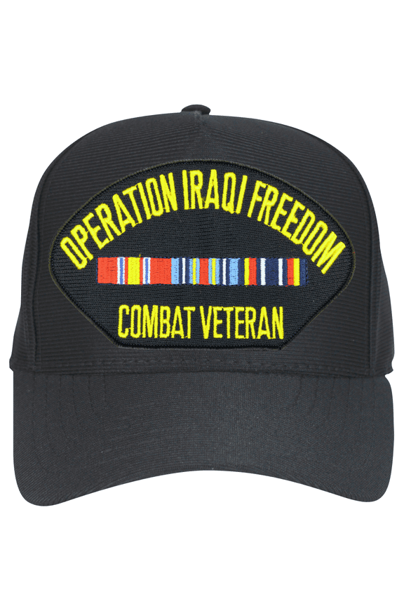 Operation Iraqi Freedom Veteran with Ribbons Ball Cap