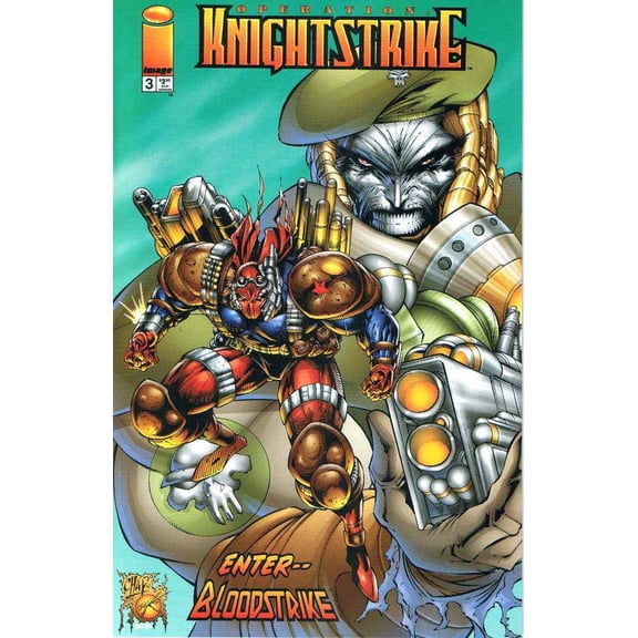 Operation: Knightstrike #3 VF ; Image Comic Book