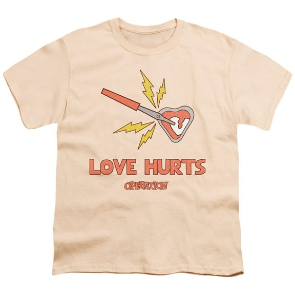 Operation Love Hurts S/S Youth 18/1 T-Shirt-Cream