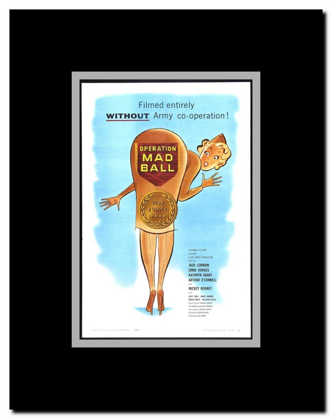 Operation Mad Ball Framed Movie Poster