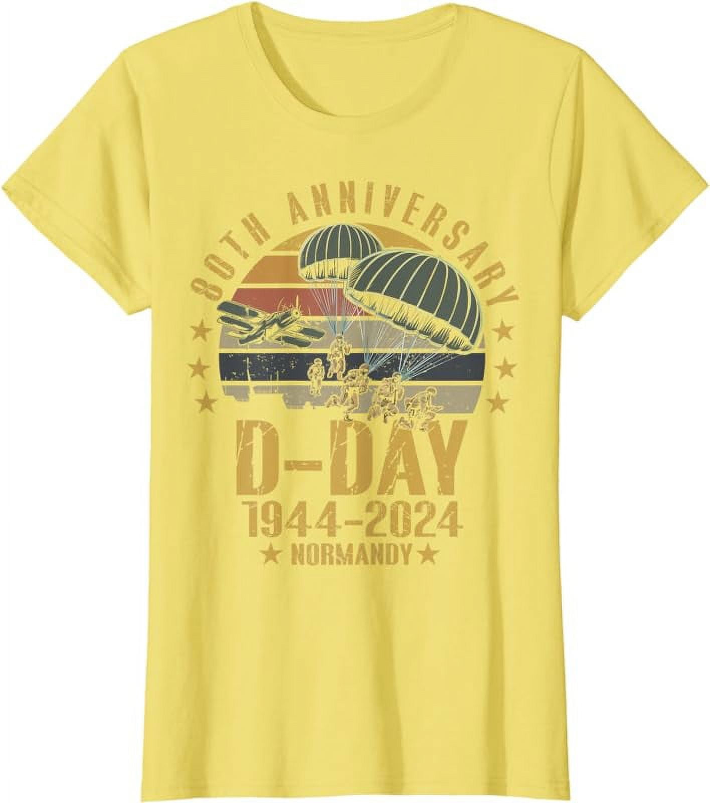 Operation Overlord 1944 DDay 2024 80th Anniversary Normandy TShirt