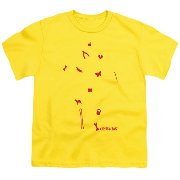 Operation Parts S/S Youth 18/1 T-Shirt Yellow