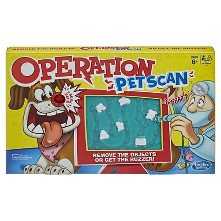 Hasbro Gaming - Operation Pet Scan Board Game