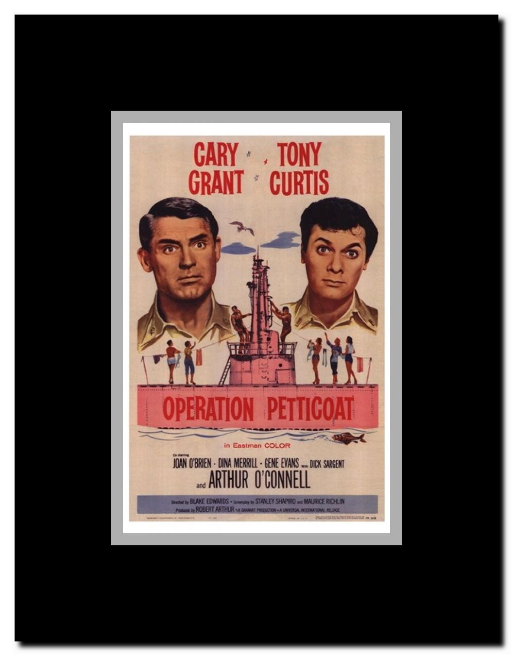 Operation Petticoat Framed Movie Poster