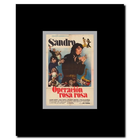 Operation Rosa Rosa Framed Movie Poster