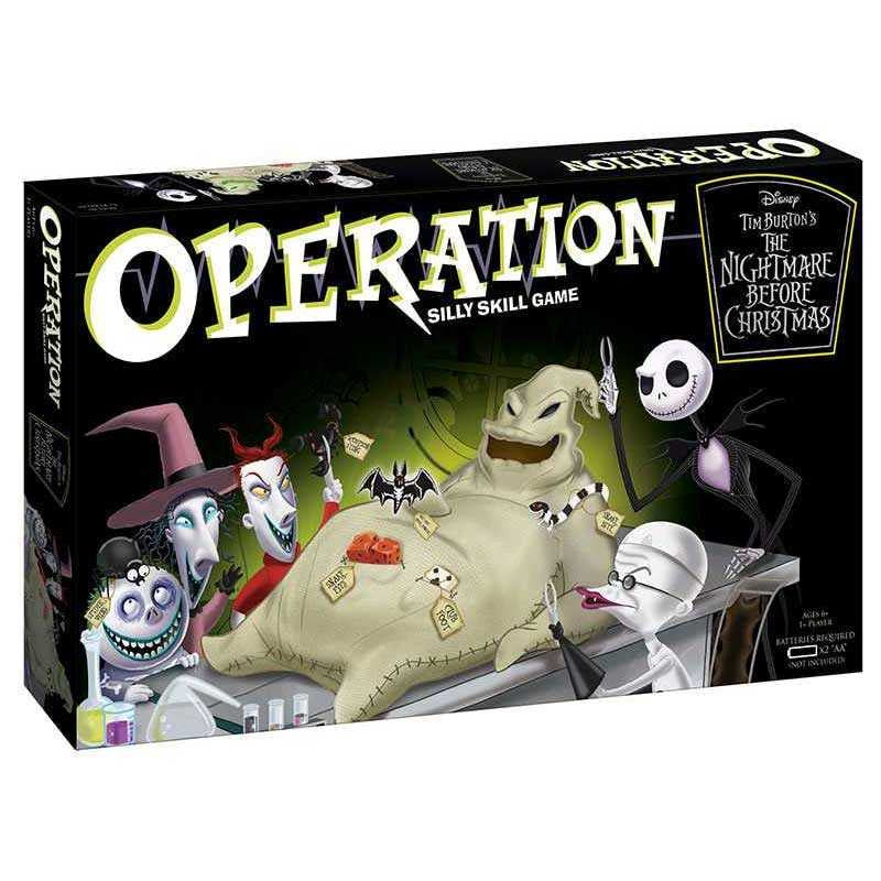 SPIN MASTER Operation The Nightmare before Christmas Board Game, by USAopoly
