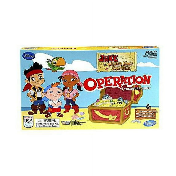 Operation Treasure Hunt Jake & the Neverland Pirates Edition Game