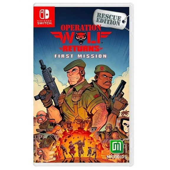Operation Wolf Returns: First Mission - Day One Edition - Nintendo Switch