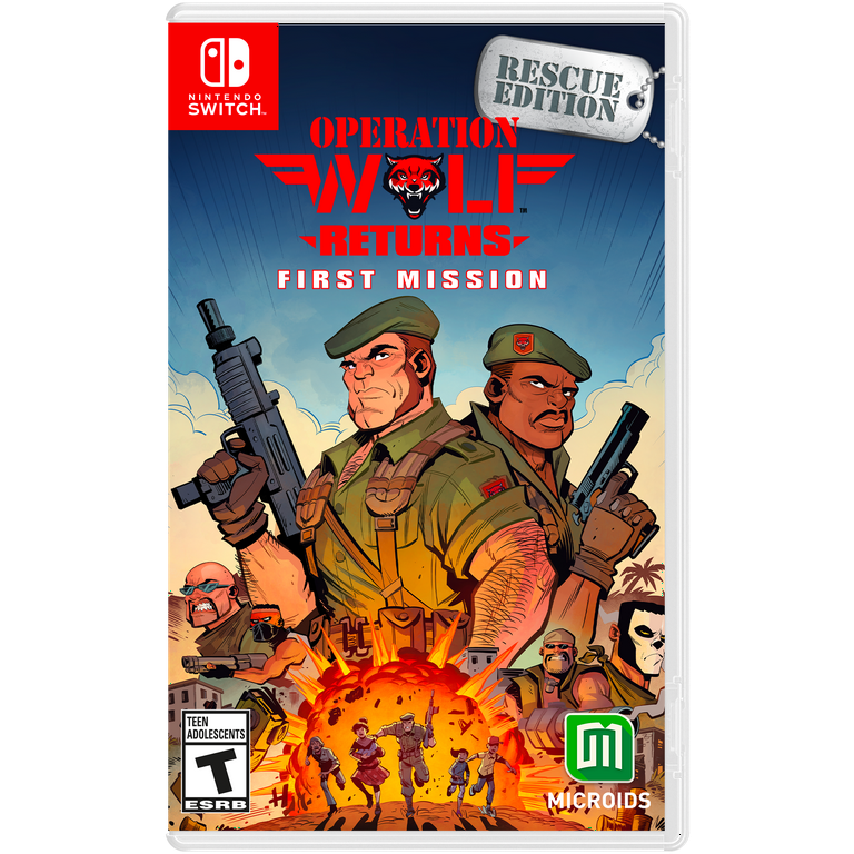 Operation Wolf Returns First Mission Day One Edition Nintendo