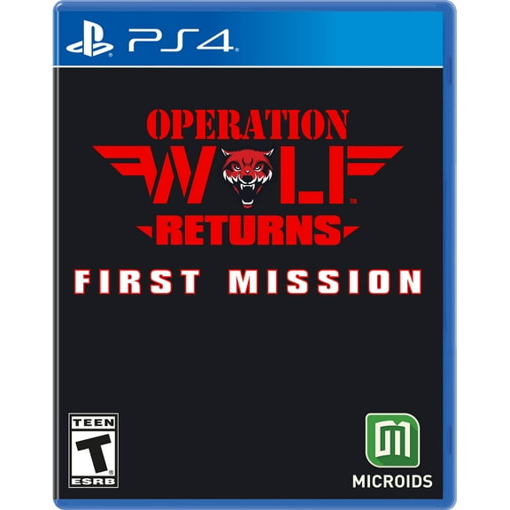 Operation Wolf Returns: First Mission for PlayStation 4