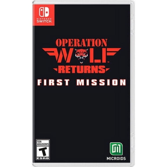 Operation Wolf Returns: First Mission for Nintendo Switch [New Video Game]