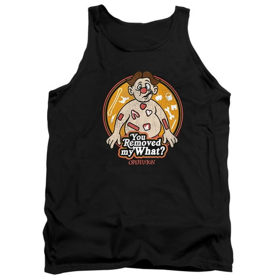 Operation You Removed My What Adult Tank Top Black