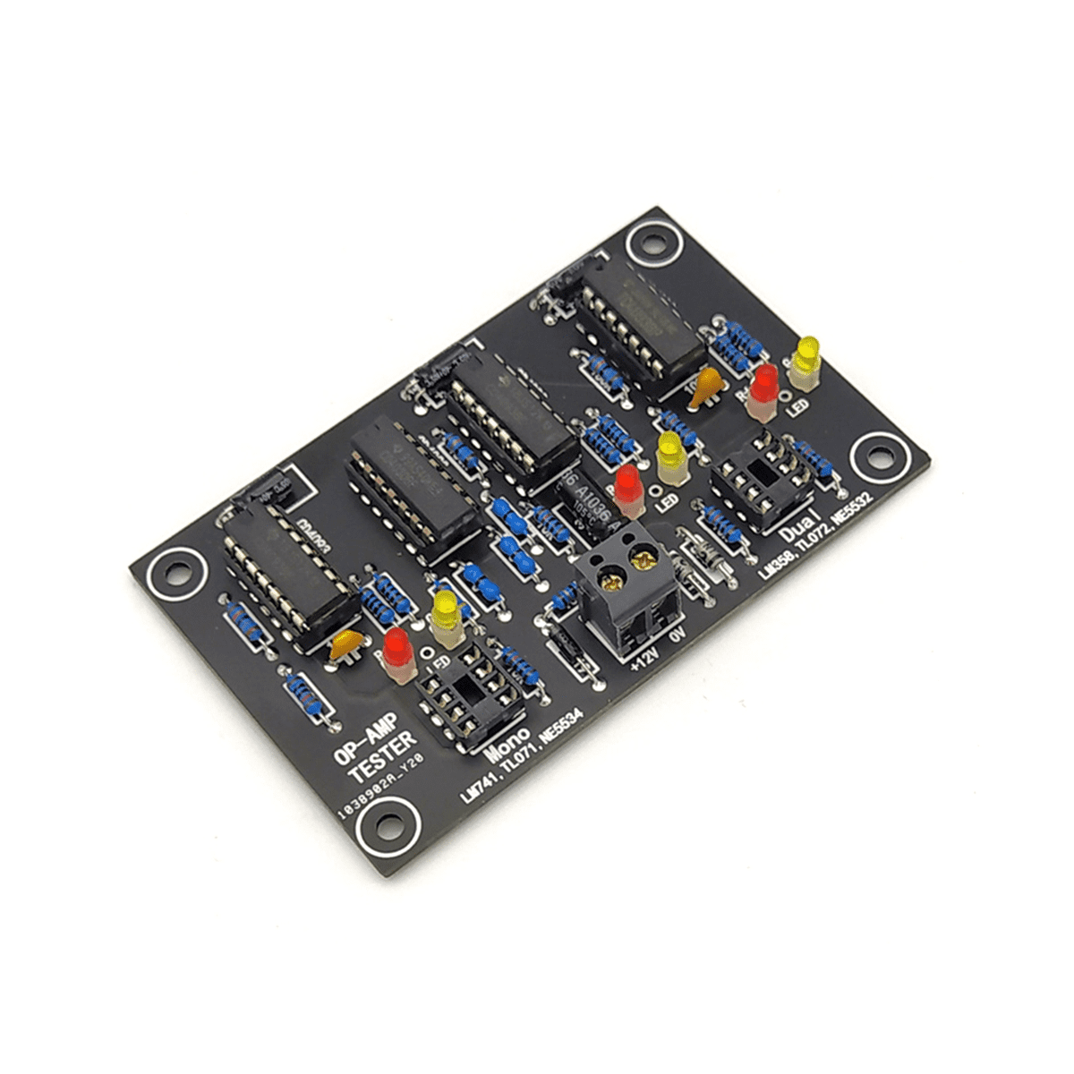 Funfob OperationsverstäRker OP AMP Tester Für Single Dual OPAMP TL071