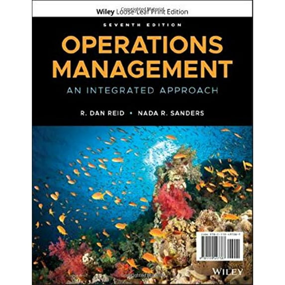 Pre-Owned Operations Management: An Integrated Approach, 9781119497387, 1119497388, Paperback, 7 edition