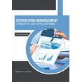 thumbnail image 1 of Operations Management: Concepts and Applications, (Hardcover), 1 of 1