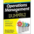 thumbnail image 1 of Pre-Owned Operations Management for Dummies (Paperback) 1118551060 9781118551066, 1 of 1