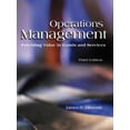 thumbnail image 1 of Pre-Owned Operations Management : Providing Value in Goods and Services (Hardcover) 9780030262074, 1 of 1