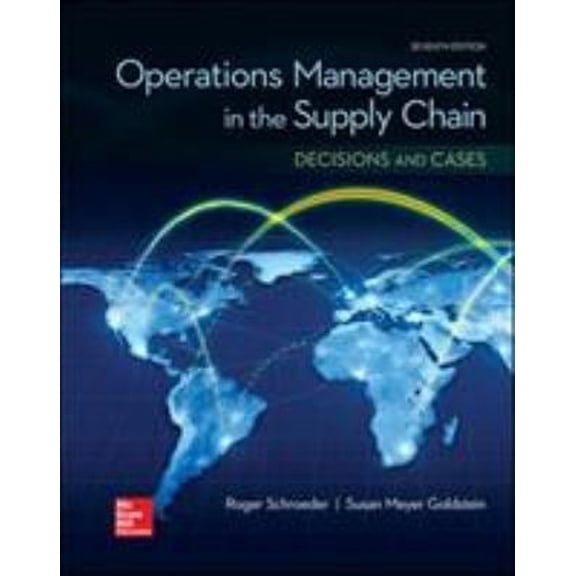 Pre-Owned Operations Management in the Supply Chain: Decisions & Cases (Paperback) 0077835433 9780077835439
