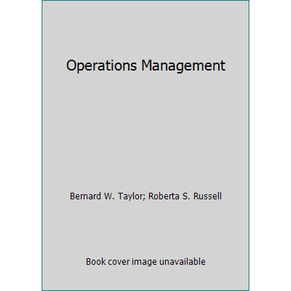 Pre-Owned Operations Management : Multimedia Version (Hardcover) 9780130348340
