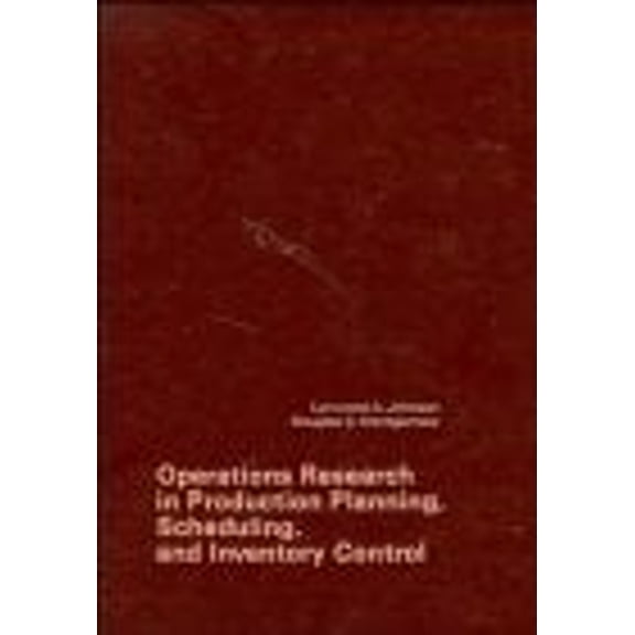 Pre-Owned Operations Research in Production Planning, Scheduling, and Inventory Control (Hardcover) 9780471446187