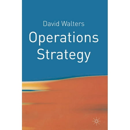 Operations Strategy (Paperback)